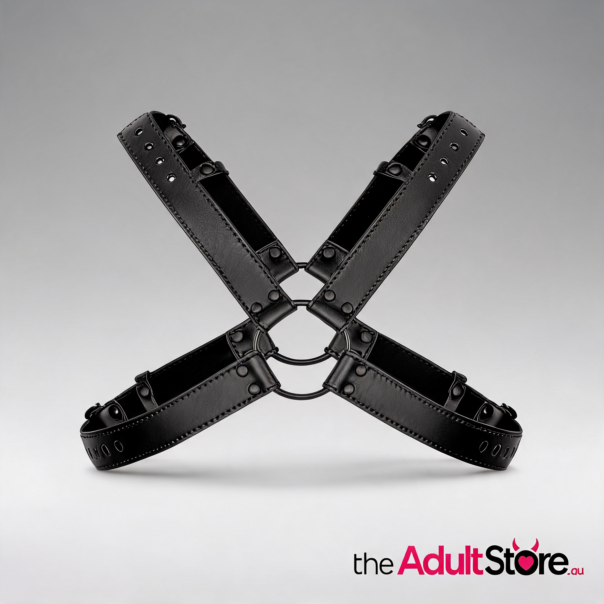 Bedroom Fantasies Lionel Bondage Harness Black