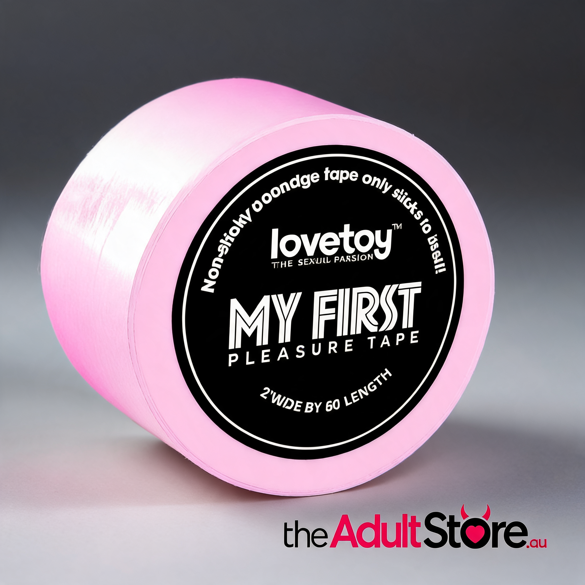 My First Non Sticky Bondage Tape - Pink