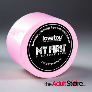 My First Non Sticky Bondage Tape - Pink