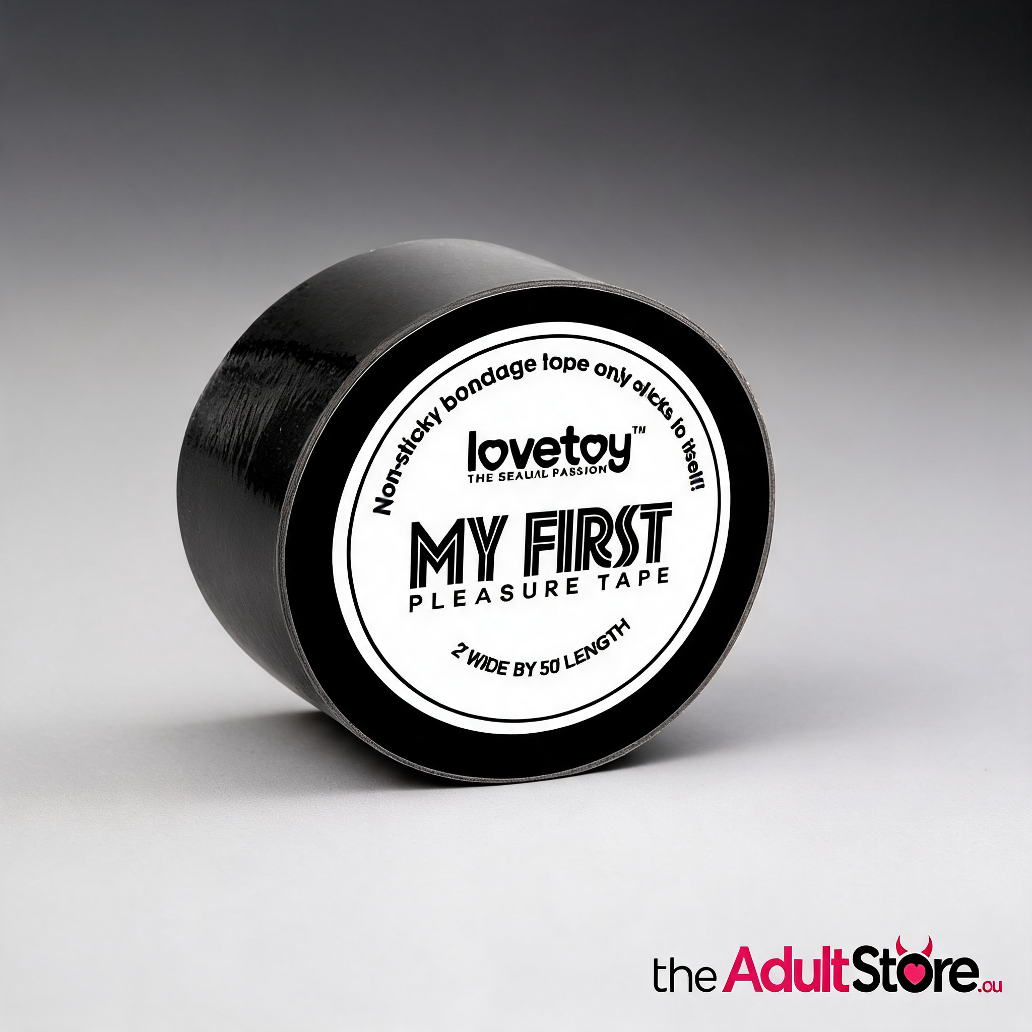My First Non Sticky Bondage Tape - Black