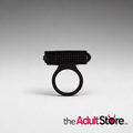 Power Bullet Cosmic Cock Ring - Black