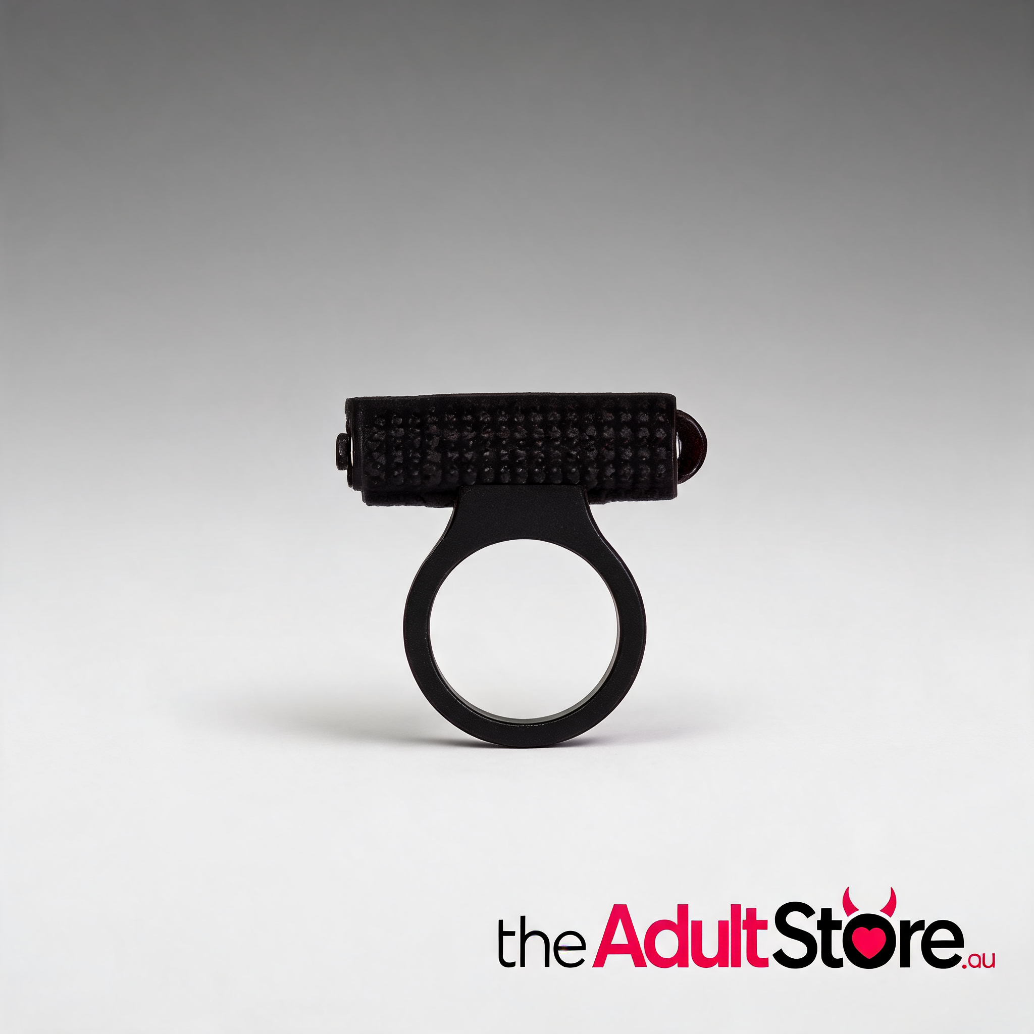 Power Bullet Cosmic Cock Ring - Black