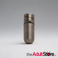 Power Bullet First Class 6Cm Rechargeable With Crystal - Gun Metal