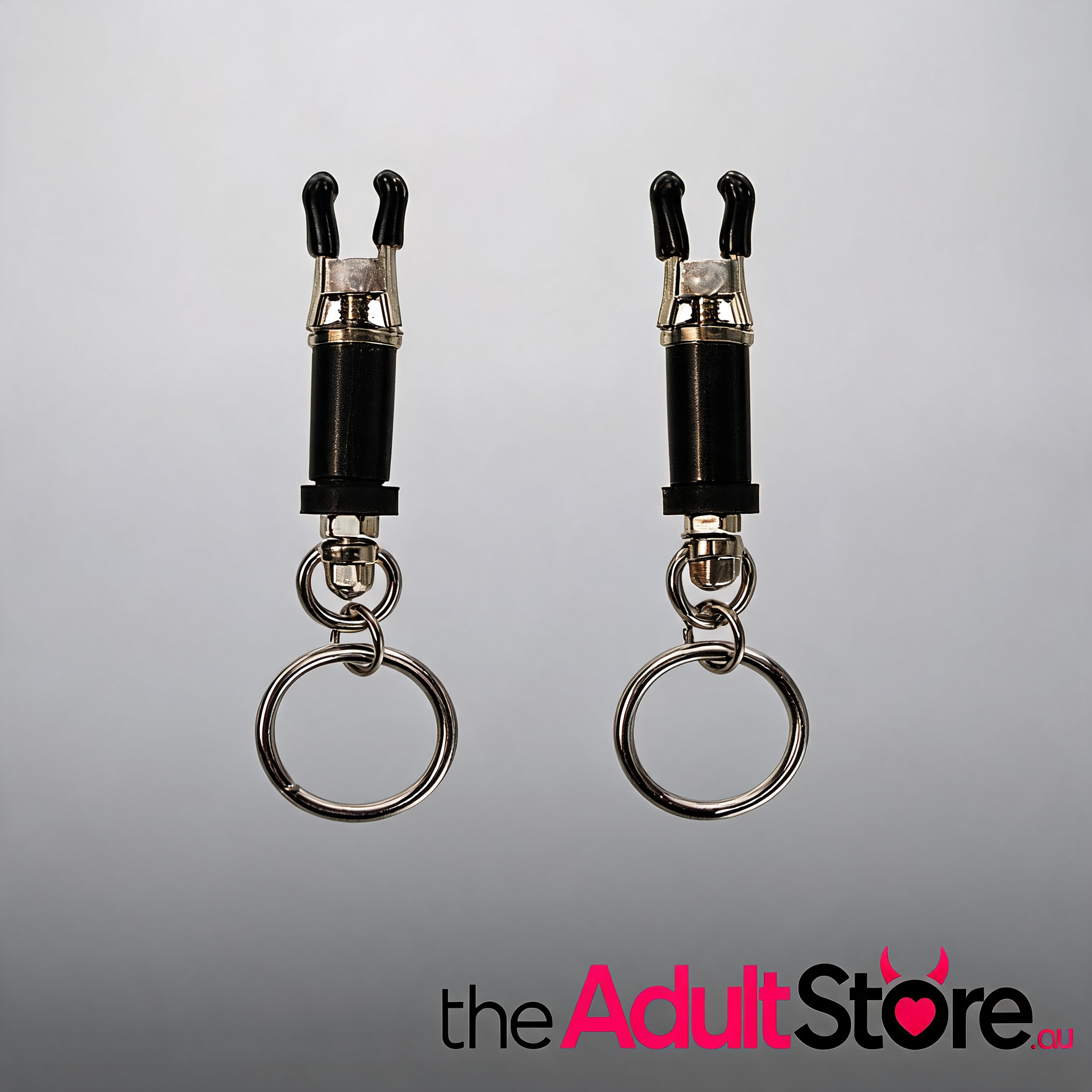 Master Series Bondage Ring Barrel Clamps