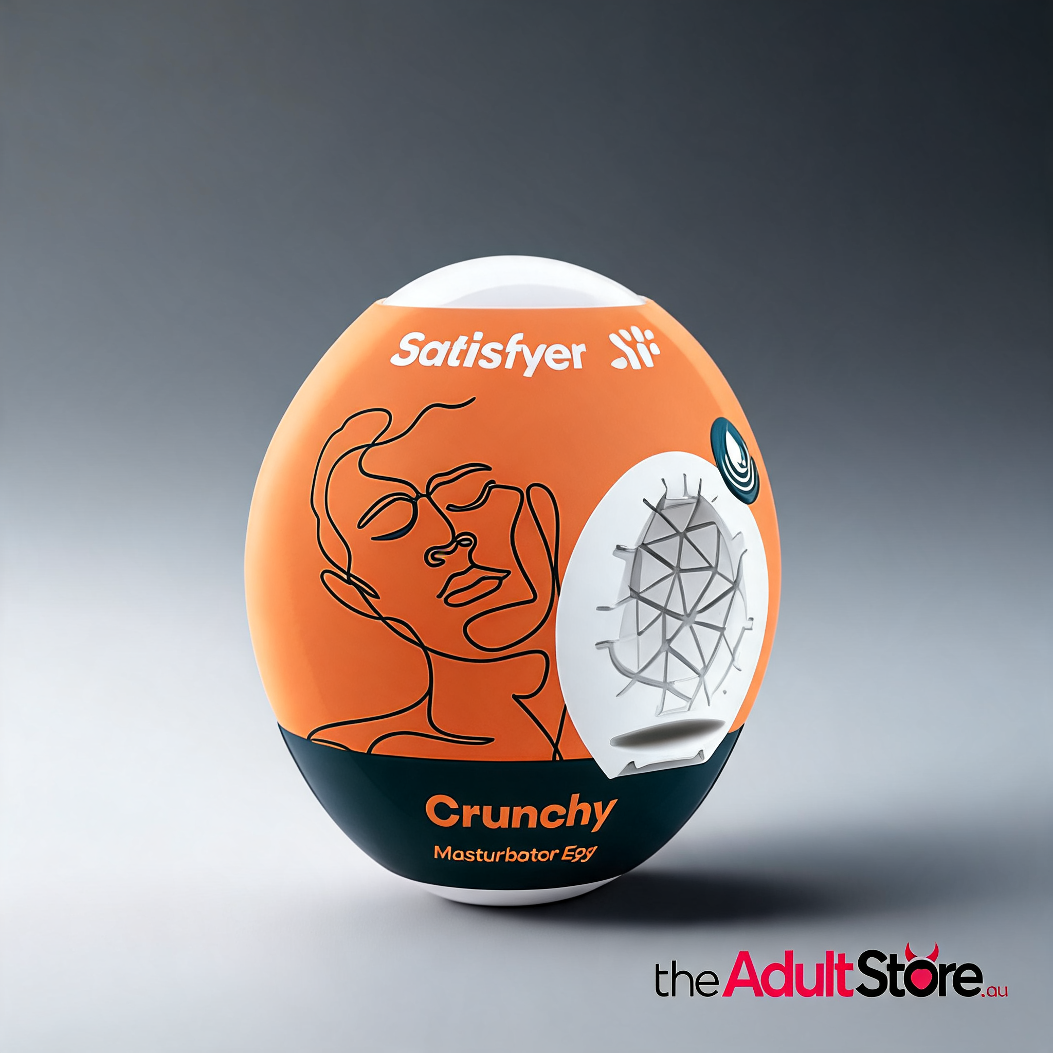 Satisfyer Masturbator Egg Crunchy