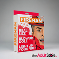 Hott Products Fireman Inflatable Doll
