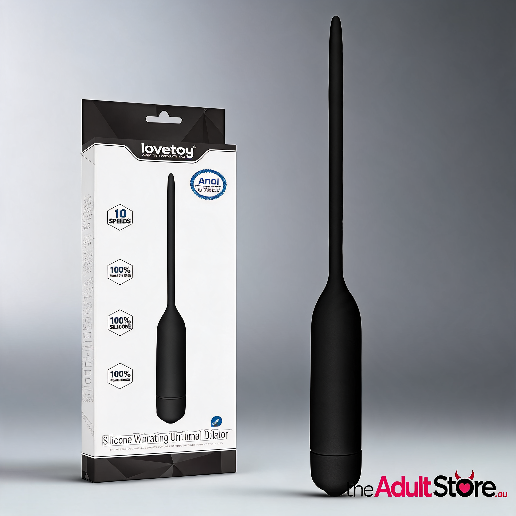 Lovetoy Silicone Vibrating Urethral Dilator