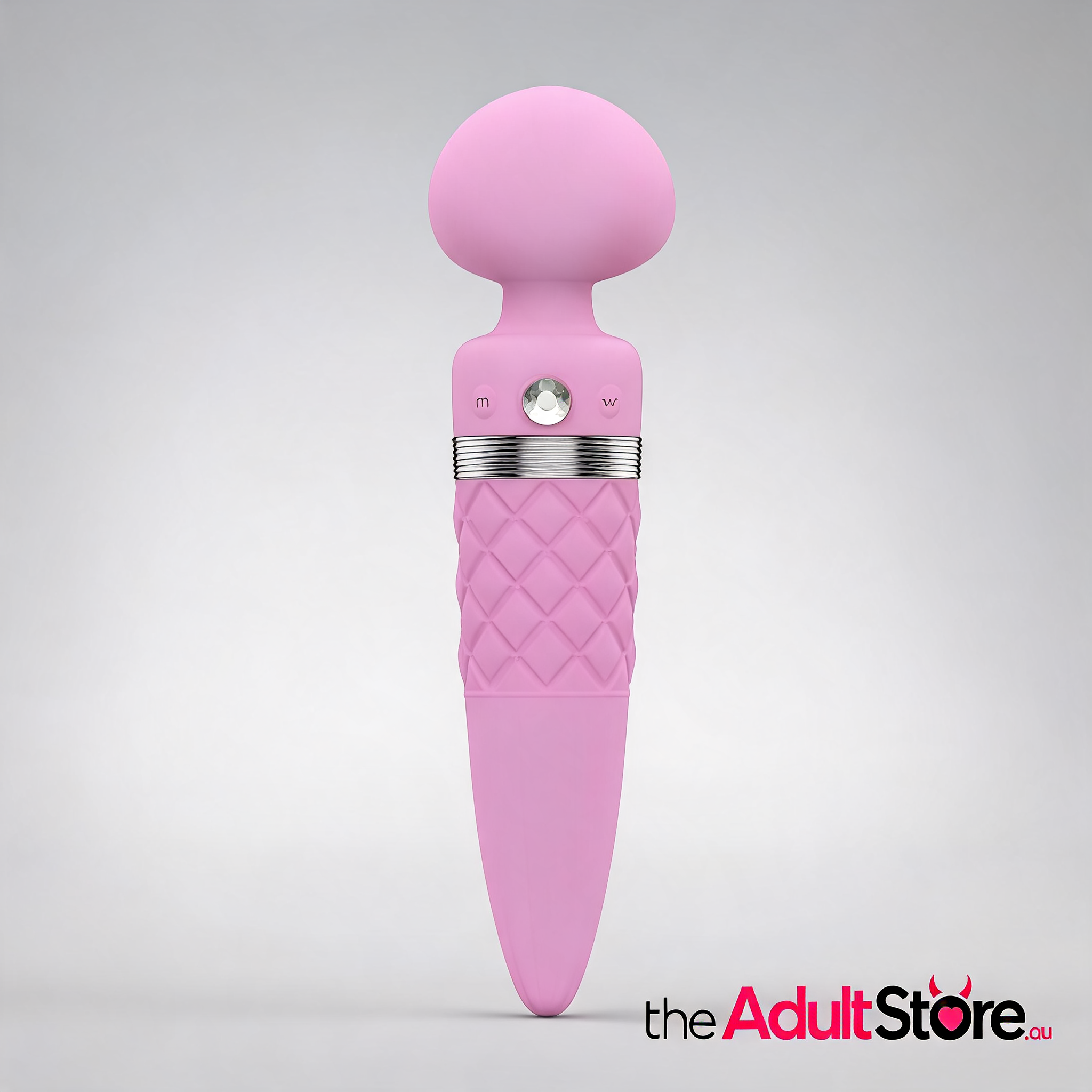 Pillow Talk Sultry Dual Ended Warming Massager Pink