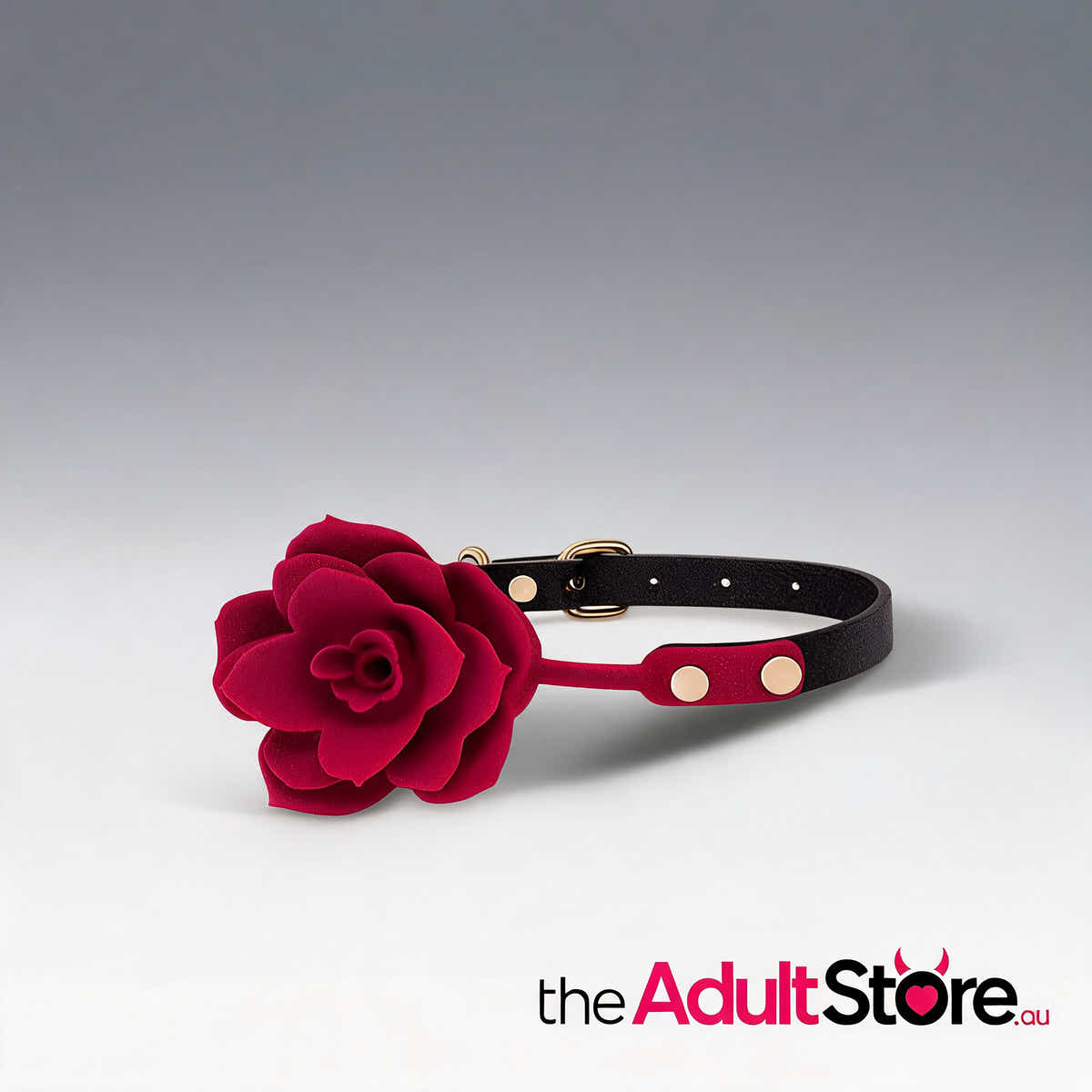 Secret Kisses Rosegasm Bloom Silicone Gag