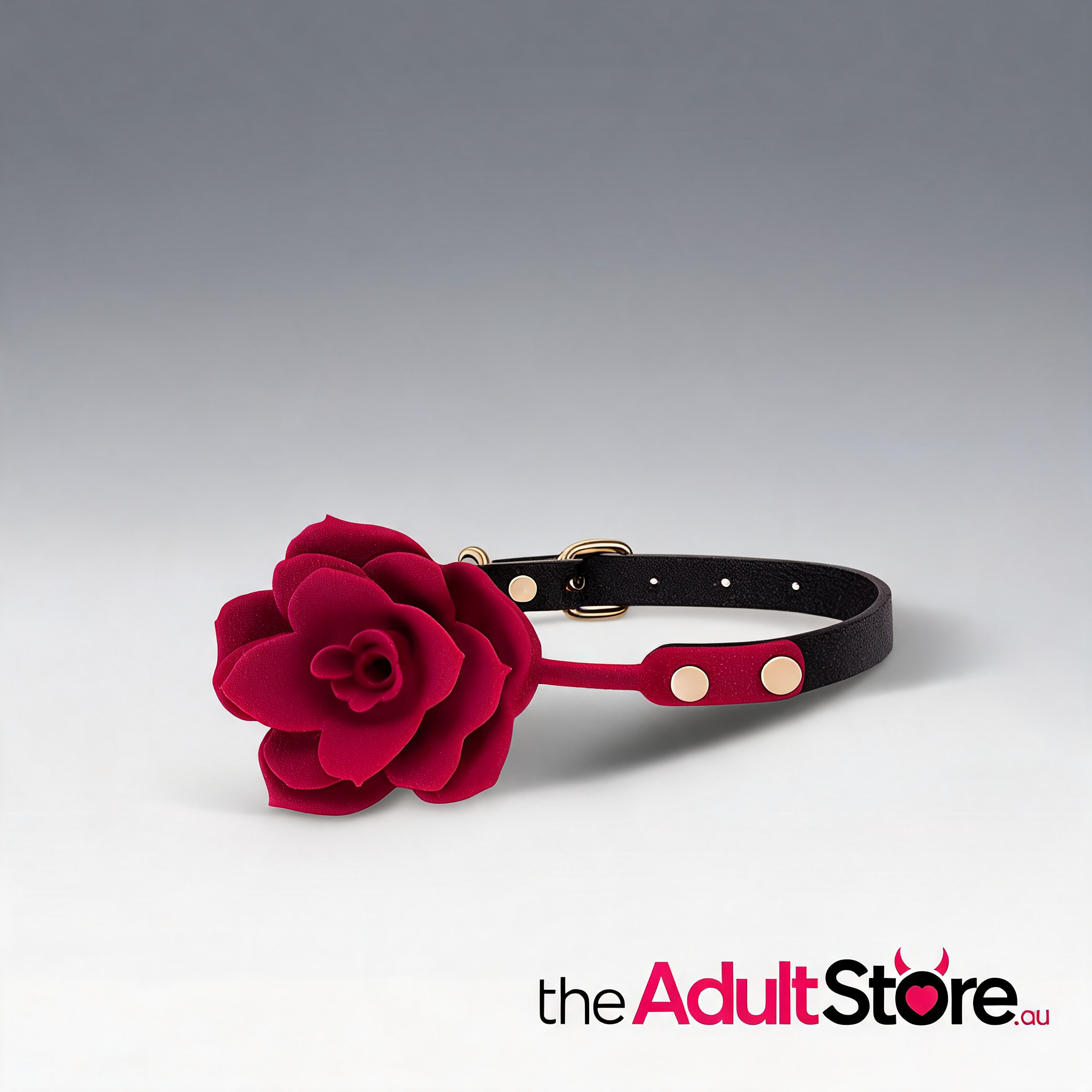 Secret Kisses Rosegasm Bloom Silicone Gag
