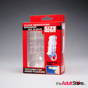 Size Matters Clear Sensations Enhancer Sex Sleeve