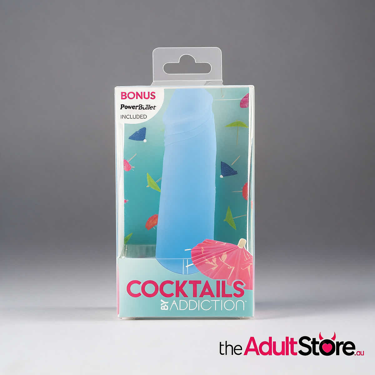 Addiction Cocktails Dildo Blue Lagoon 5.5In