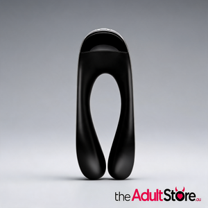 Satisfyer Candy Cane Finger Vibe Black