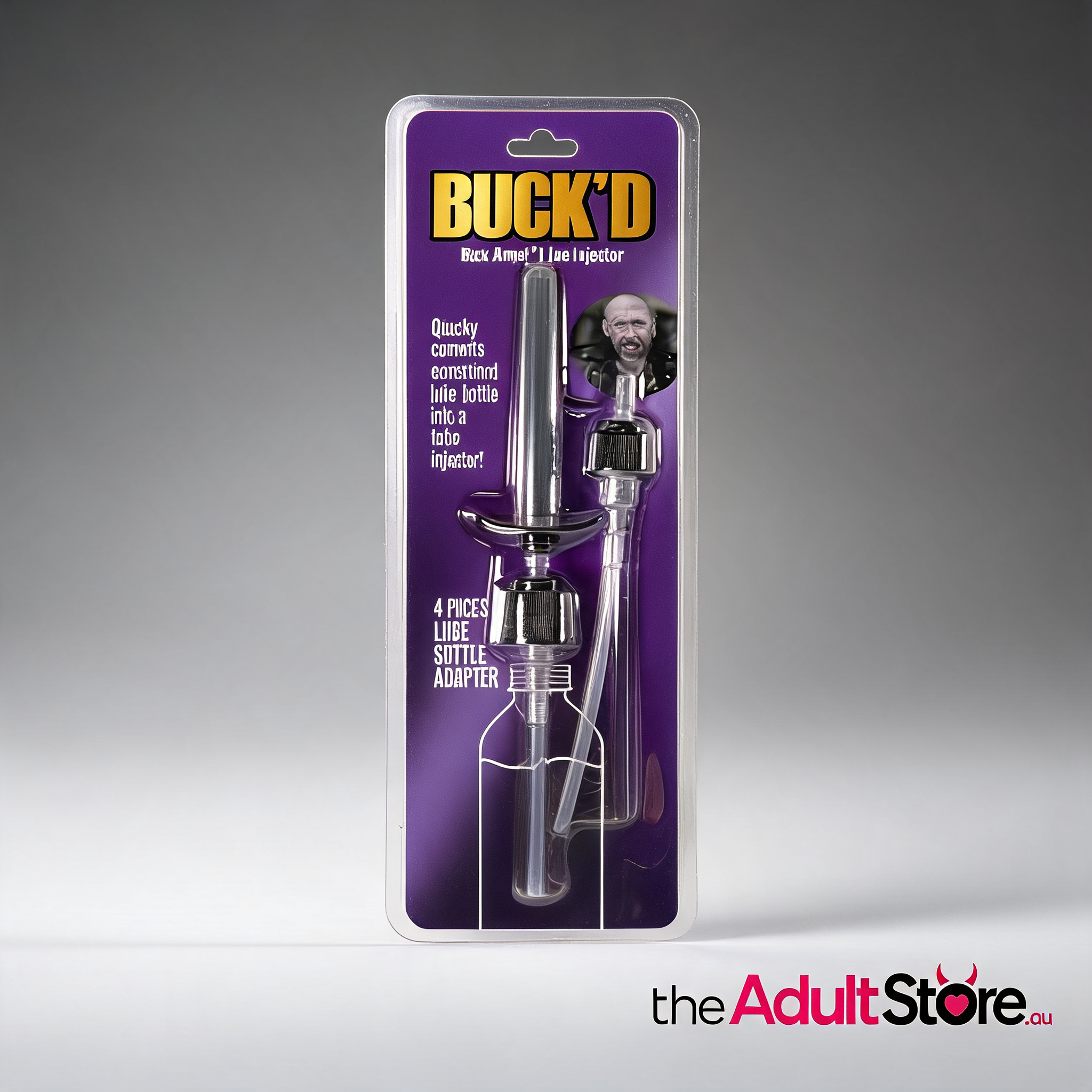 Demon Kat Lube Injector 4 Pc Bottle Adapter