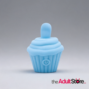 Natalies Toy Box Cake Eater Clit Flicker Stimulator Blue