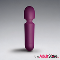 Rocks Off Sugarboo Playful Passion Wand Vibe Burgundy