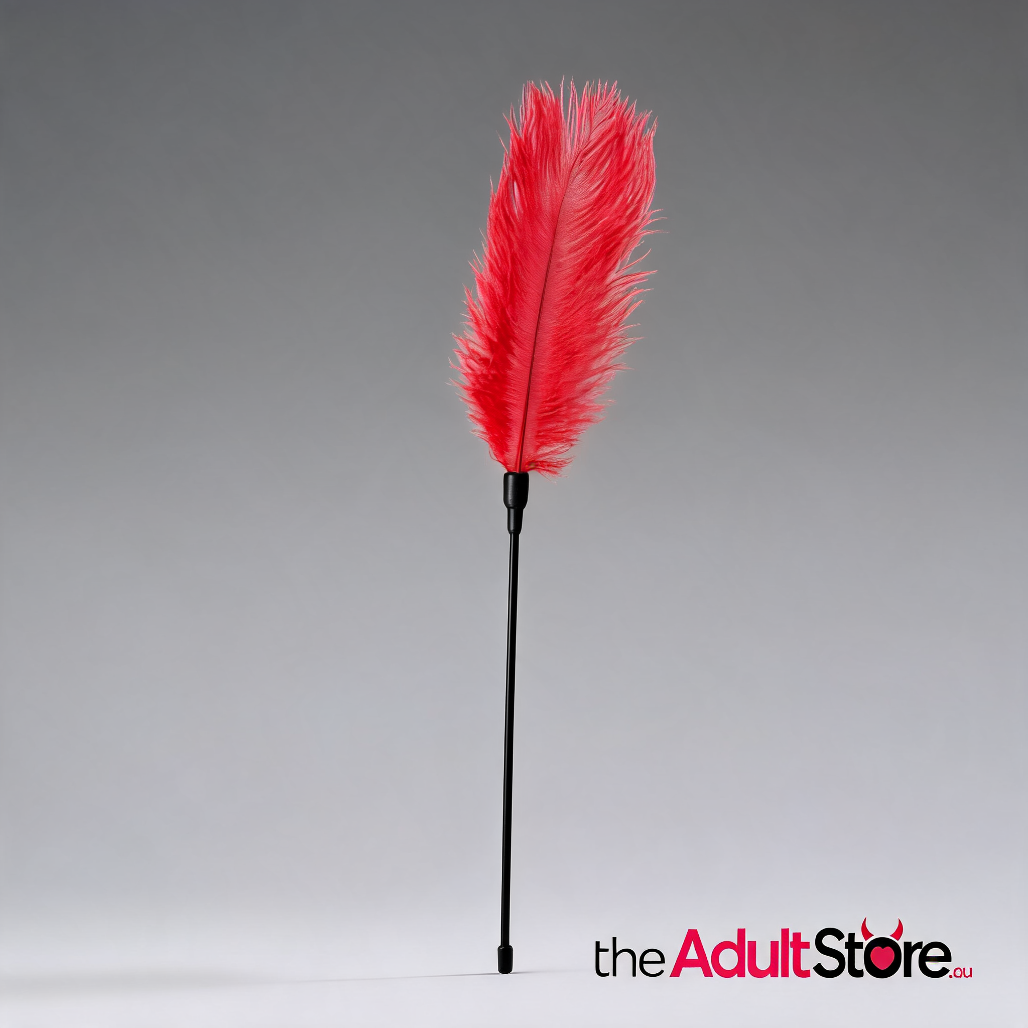 Fetish Collection Feather Tickler Red