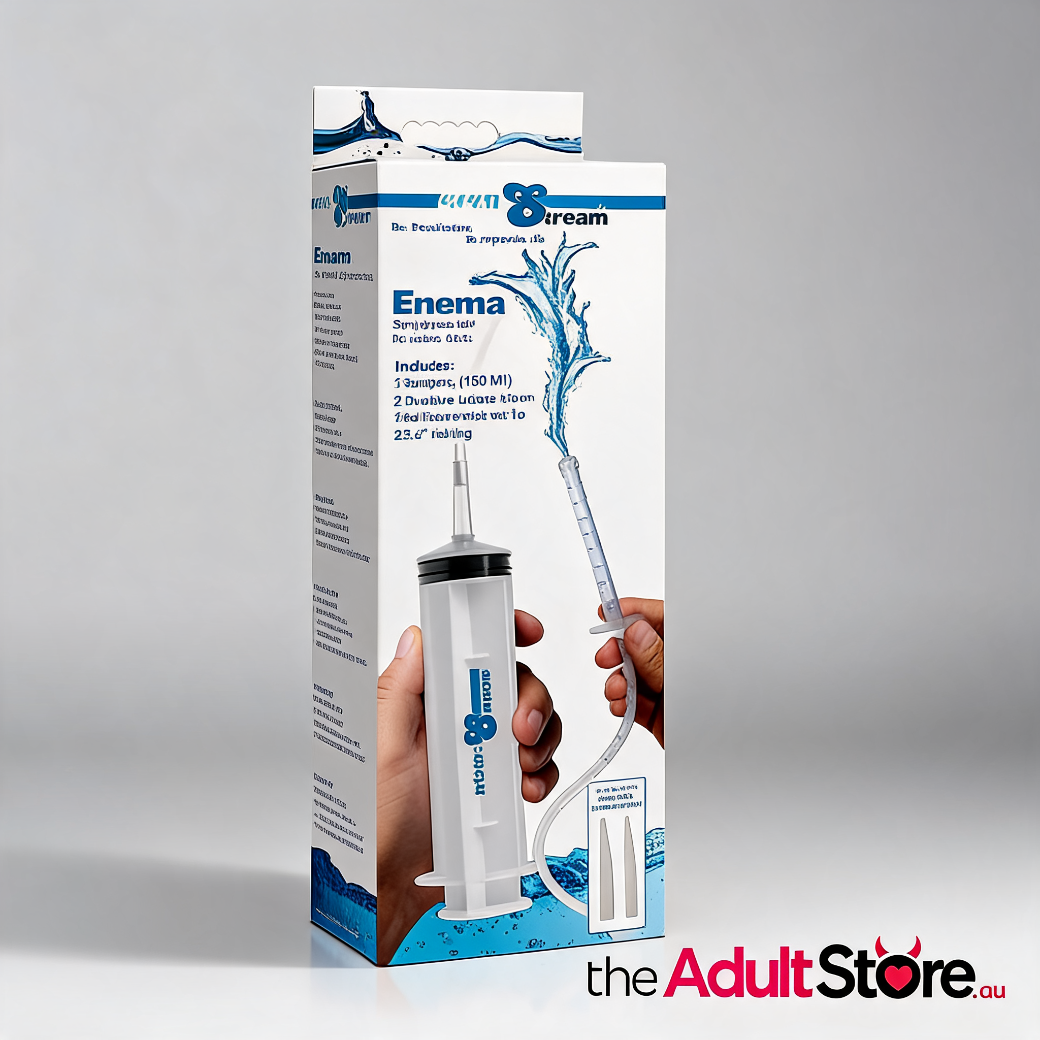 Cleanstream Enema Syringe With Attachments